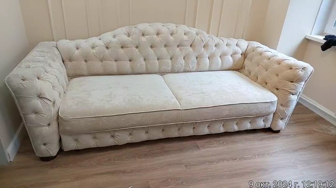 Замена обивки дивана на дому. Богородское 