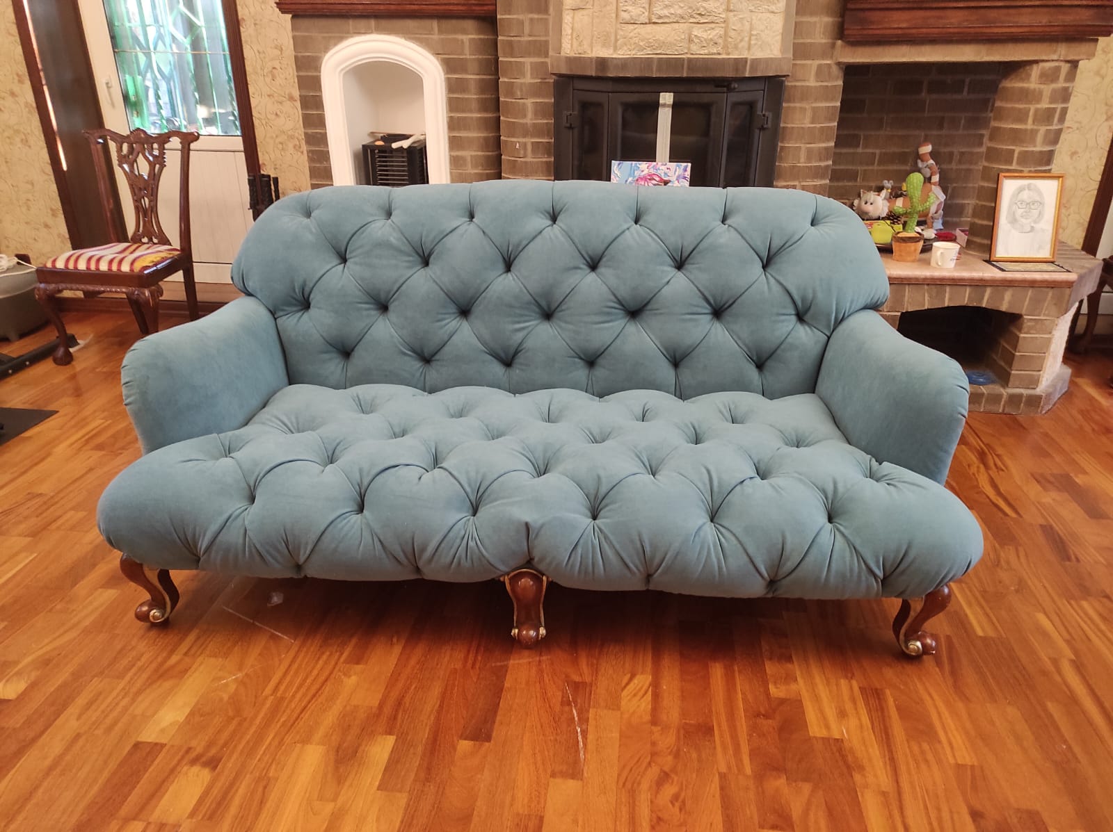 Обивка дивана. Богородское 